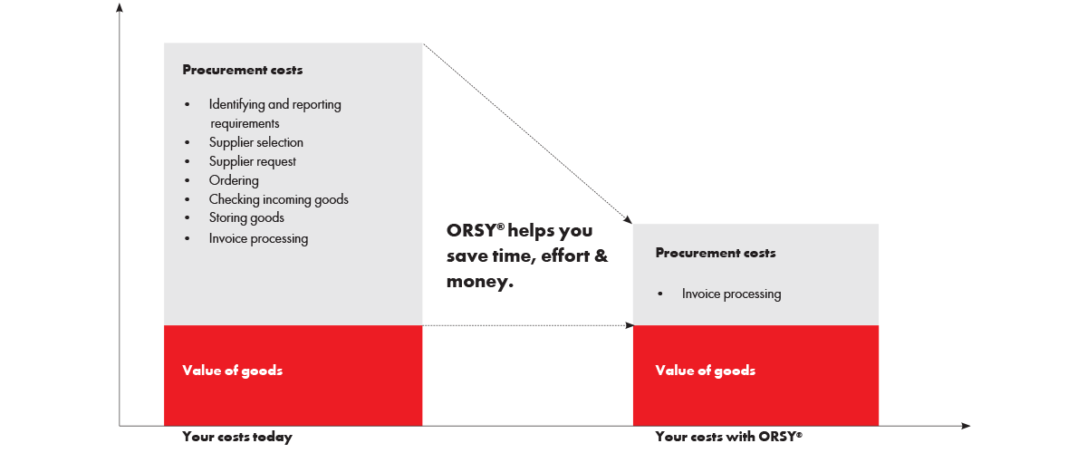 Your costs with ORSY Your costs with ORSY